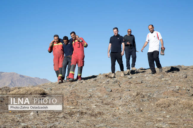 عملیات مهار آتش‌سوزی مناطق کوهستانی روستاهای دلیر و الیت