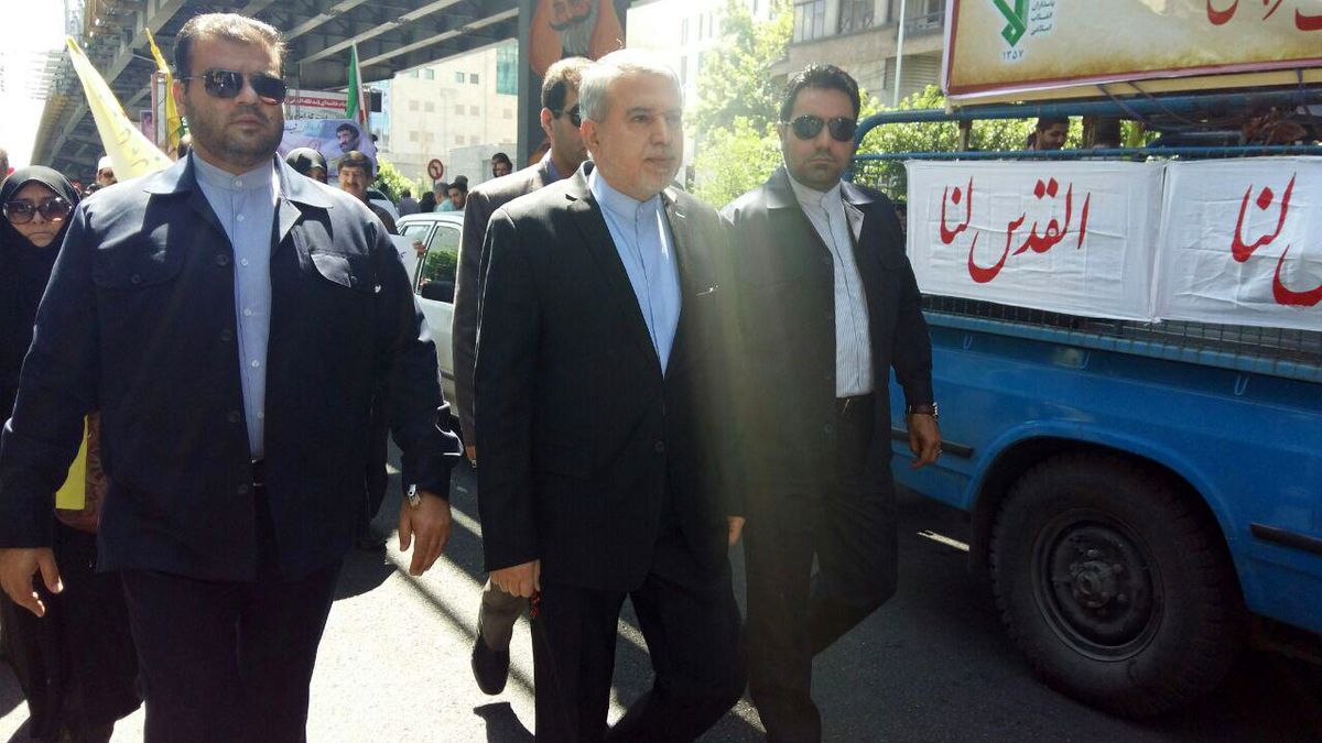 حضور وزیر فرهنگ و ارشاد اسلامی در مراسم روز قدس