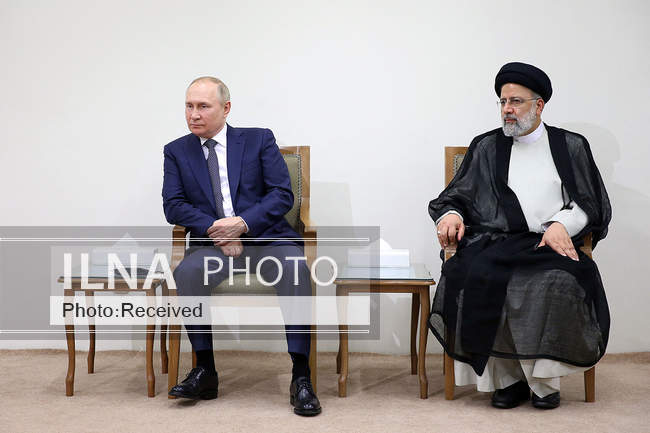 دیدار رئیس جمهور روسیه با رهبر معظم انقلاب