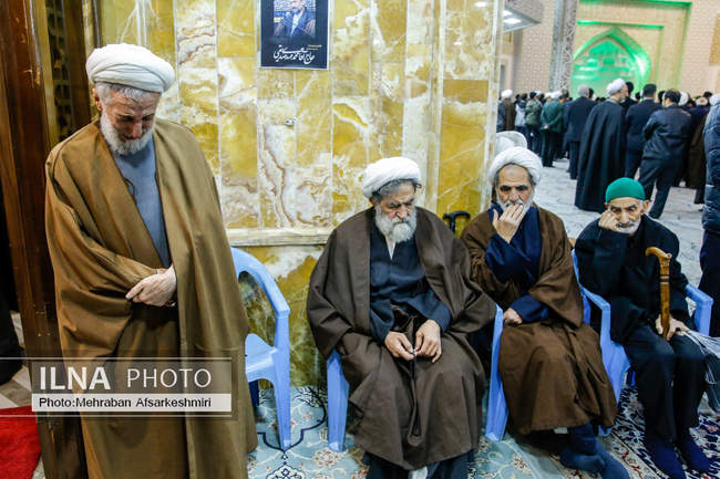 مراسم تشییع محمدمهدی صدیقی