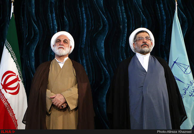 مراسم تحلیف و ادای سوگند کار آموزان قضایی