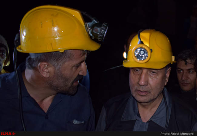 وزیر تعاون، کار و رفاه اجتماعی از  معدن زمستان یورت بازدید کرد 