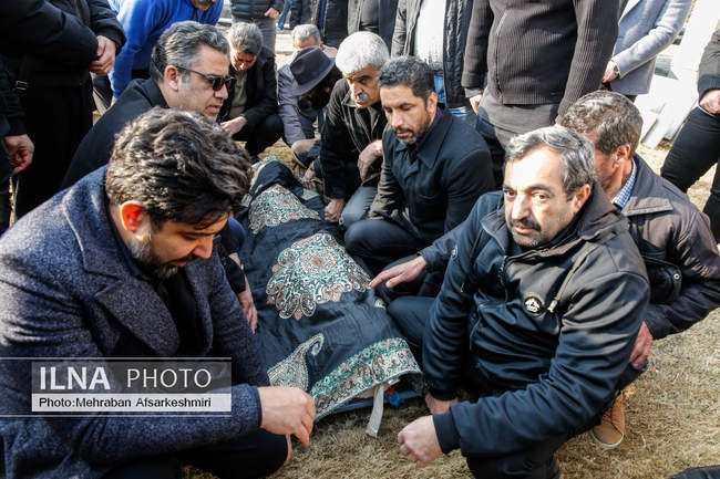 مراسم تشییع پیکر «سعید پیردوست»