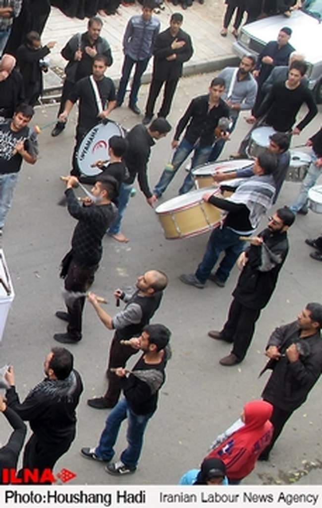 آئین عزاداری عاشورای حسینی در تهران