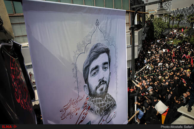 گزارش تصویری مراسم تشییع پیکر شهید حججی 