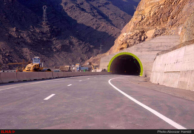  مراحل تکمیل آزادراه قزوین رشت محدوده منجیل رودبار