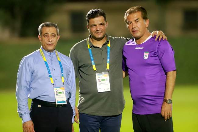 تصاویر/ آخرین تمرین تیم ملی امید در دوحه