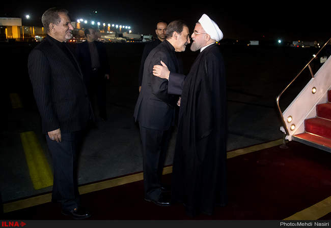 بازگشت ‏رییس جمهوری به تهران