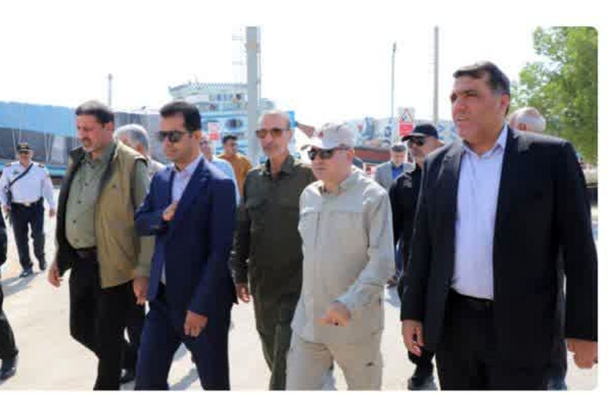 بازدید مدیرکل امور مرزی وزارت کشور از بندر سجافی هندیجان
