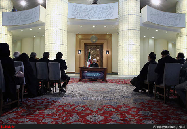 نشست خبری رئیس جمهوری 