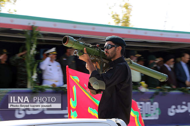 رژه نیروهای مسلح در تبریز