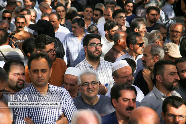 مراسم تشییع پیکر مداحو
