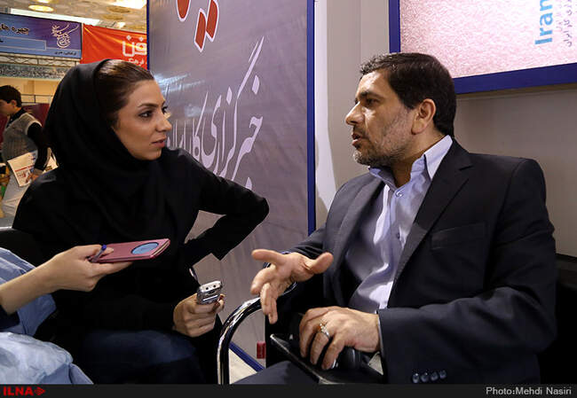 ششمین روز نمایشگاه مطبوعات و خبرگزاری‌ها - غرفه ایلنا /4