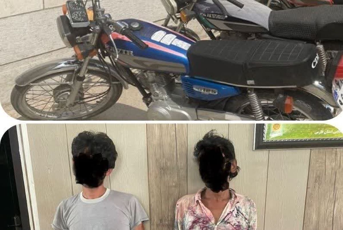 دستگیری سارقان در لامرد