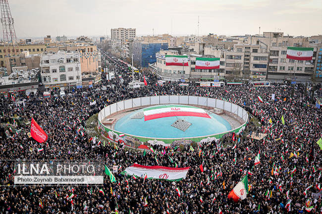 راهپیمایی محکومیت اقدامات تروریستی آمریکا و رژیم صهیونیستی علیه ملت