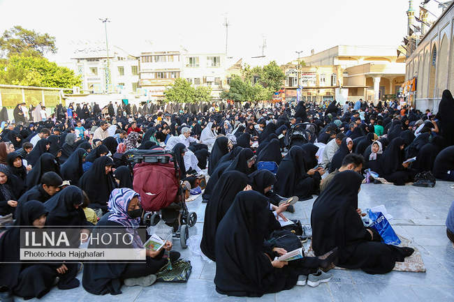 قرائت دعای «عرفه» - حرم حضرت معصومه(س)