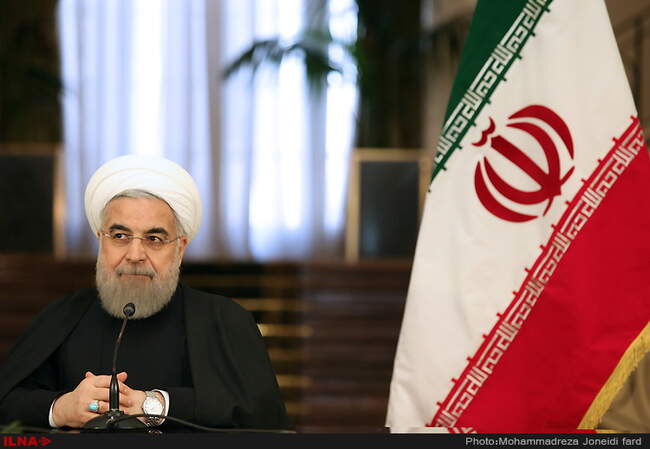 دیدار حسن روحانی با الهام علی اف رئیس جمهور آذربایجان