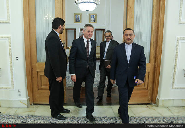 دیدارهای خداحافظی محمد جواد ظریف با سفرای لهستان و کوبا