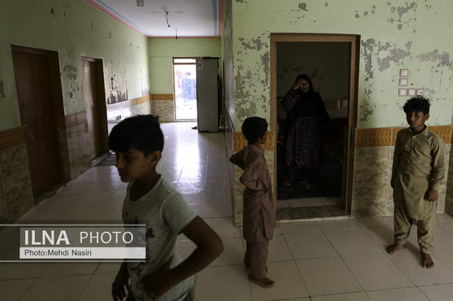 روستای پزم تیاب سیستان و بلوچستان بعد از سیل