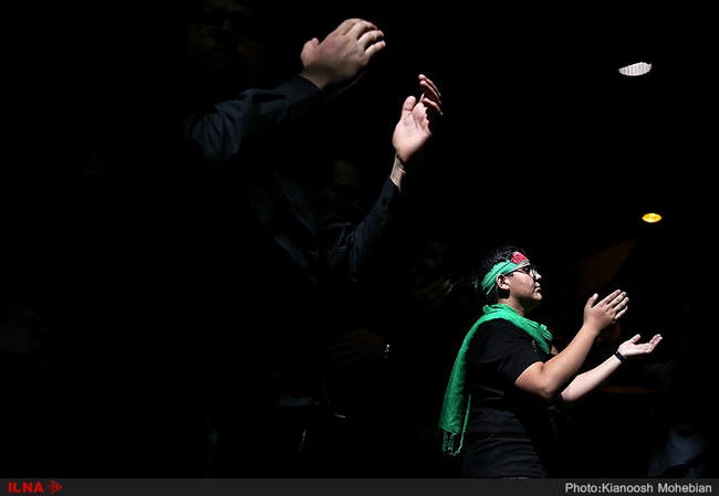 مراسم عزاداری تاسوعای حسینی در بازار تهران