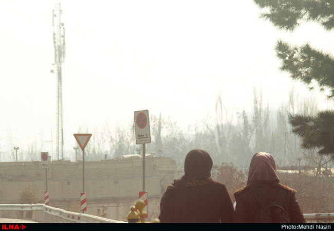 آلودگی هوای امروز تهران