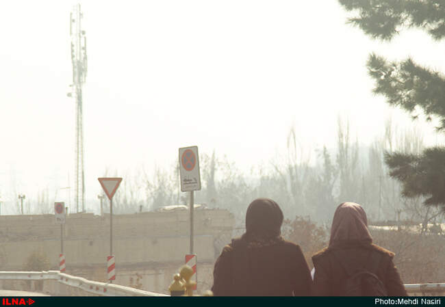 آلودگی هوای امروز تهران