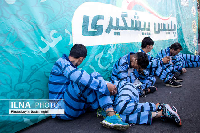 اجرای پنجاه و نهمین طرح رعد پلیس پایتخت