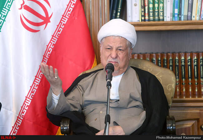 دیدار اعضای تیم ملی و مسئولین فدراسیون وزنه‌برداری با آیت الله هاشمی رفسنجانی