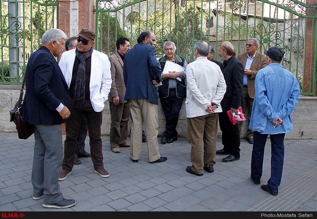  تشییع پیکر سعید کشن‌فلاح