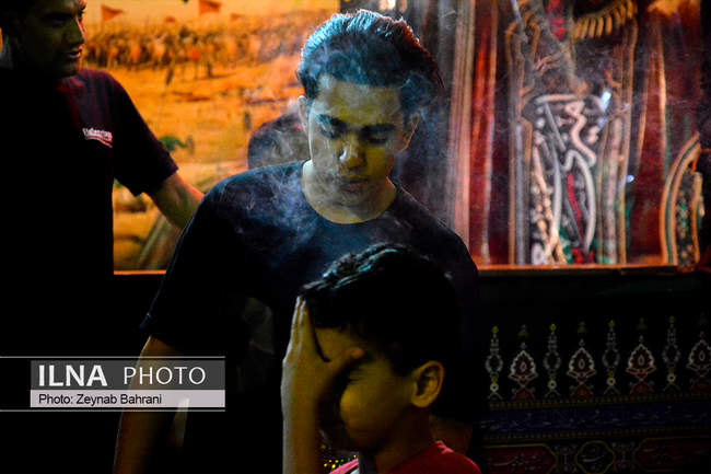 مراسم سینی گردانی شهرک عرب ها