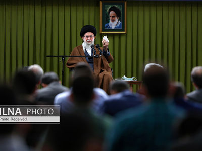 دیدار جمعی از دانشجویان و نمایندگان تشکل‌های دانشجویی با مقام معظم رهبری