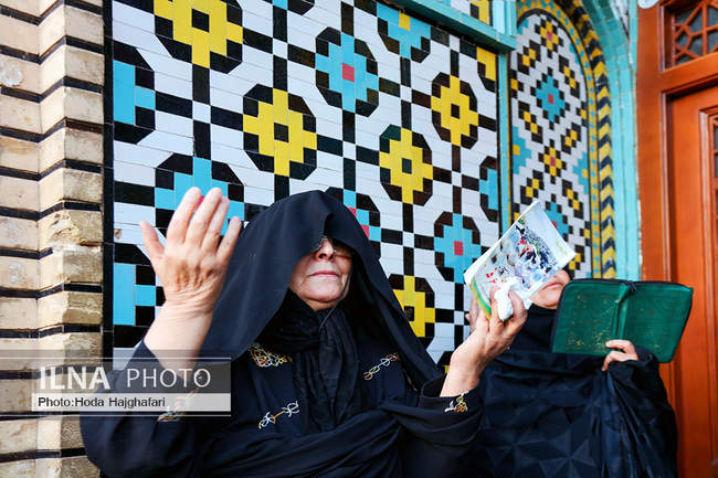 قرائت دعای «عرفه» - حرم حضرت معصومه(س)