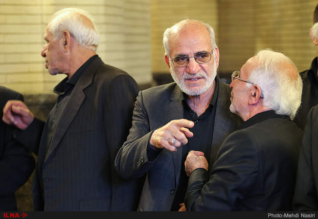 مراسم ترحیم برادر محمدحسین مقیمی استاندار تهران 