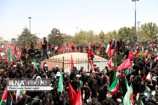 مراسم تشییع پیکر مطهر رهبر شهید انقلاب / 1
