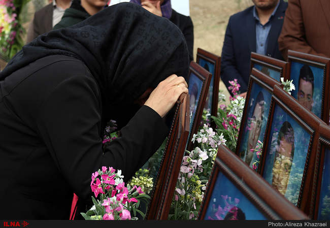 مراسم کاشت 32 درخت به نام شهدای سانچی