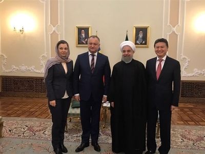 دیدار رییس جمهور با رییس فدراسیون ظطرنج جهانی