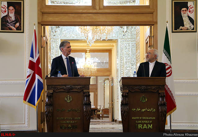 دیدار وزرای خارجه ایران و انگلیس