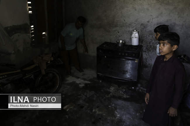 روستای پزم تیاب سیستان و بلوچستان بعد از سیل