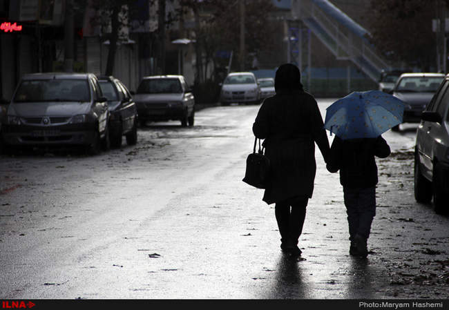  اولین باران زمستانی در استان البرز