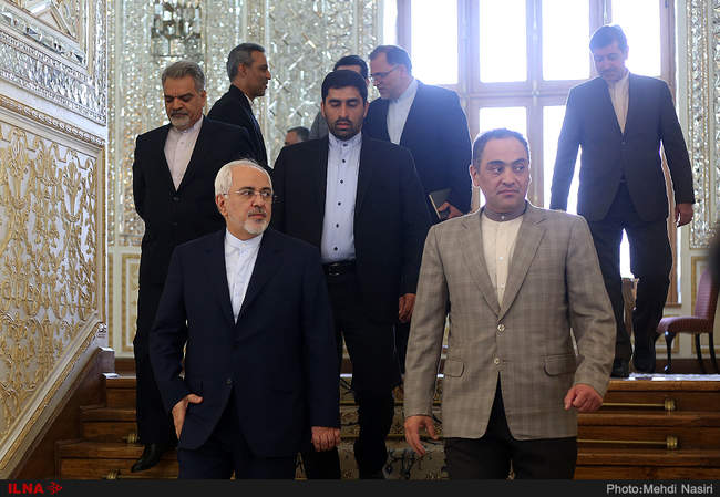  دیدار نماینده ویژه دبیرکل سازمان ملل متحد با محمد جواد ظریف