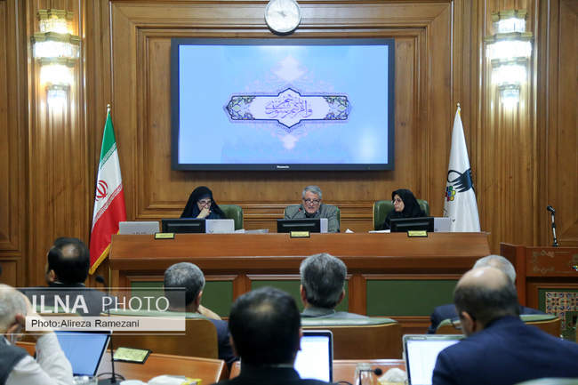 آیین تقدیم بودجه شهرداری تهران