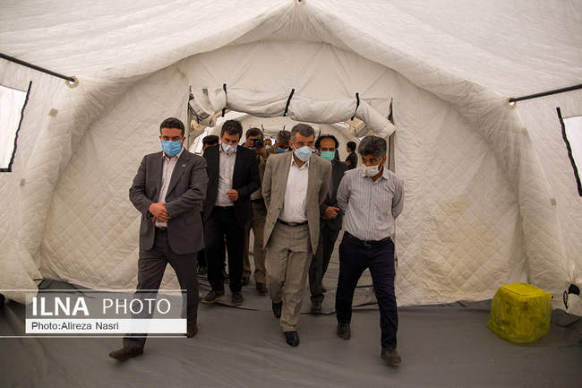 گزارش تصویری نشست ستاد کرونای استان قزوین با حضور ایرج حریرچی 