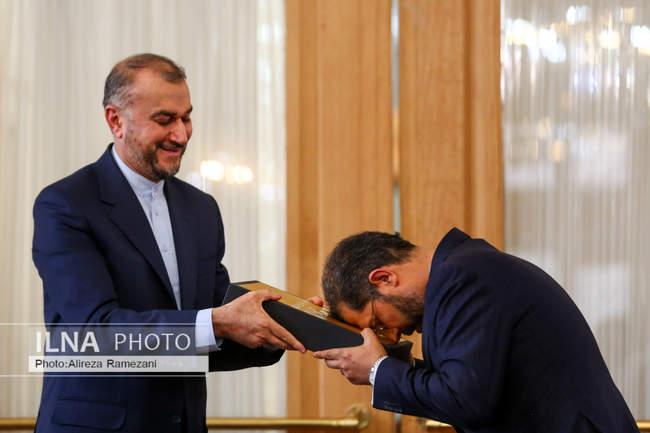 تودیع و معارفه سخنگویان جدید و پیشین وزارت امور خارجه 