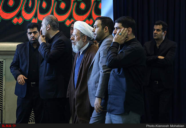 مراسم ترحیم پدر سردار سلیمانی