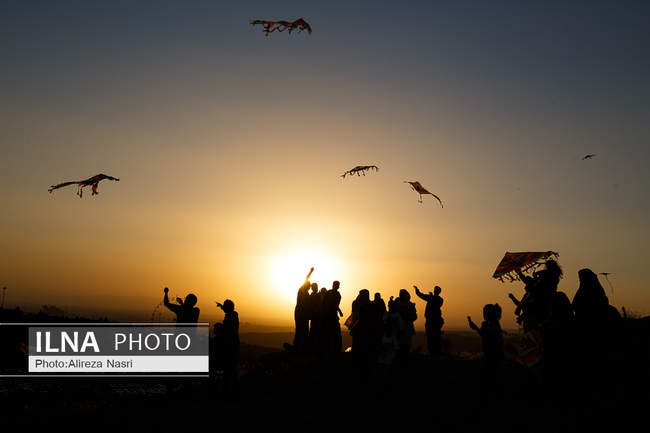 جشنواره پرواز بادبادک‌ها در قزوین