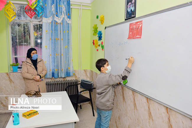 بازگشایی مدارس در استان قزوین	
