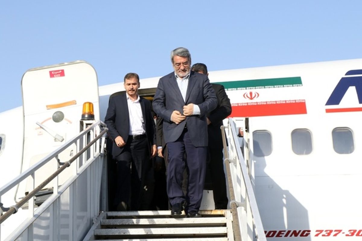 وزیر کشور وارد مشهد مقدس شد