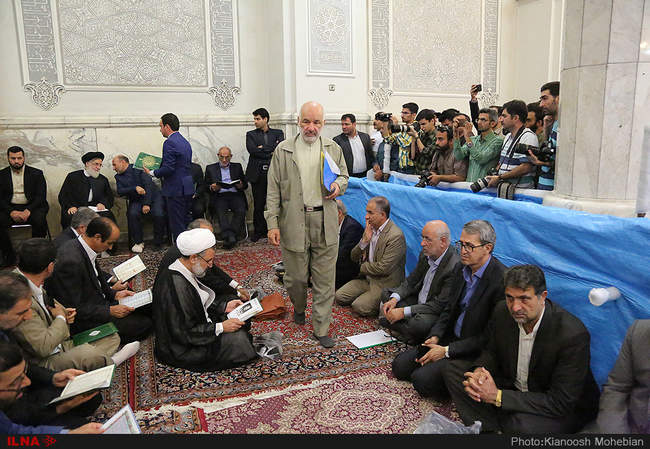 اولین سالگرد شهدای حادثه تروریستی مجلس