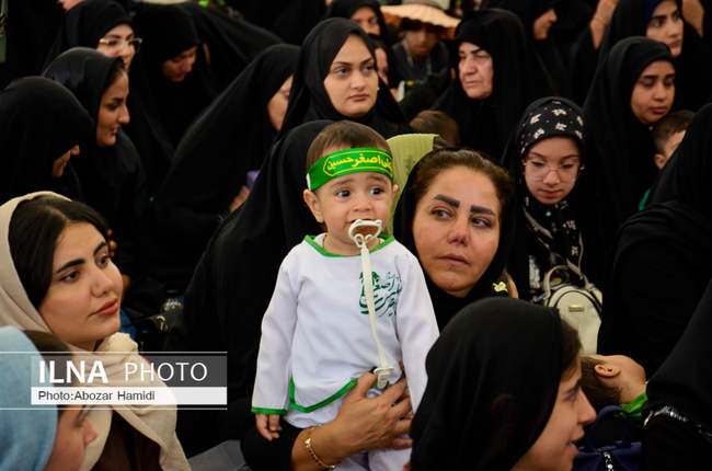  همایش شیرخوارگان حسینی در رشت