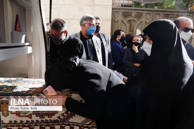 مراسم تشییع مرحوم «اکبر ترکان» 